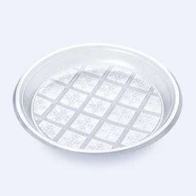Тарелка десертная прозр d-200 FOPOS1/50